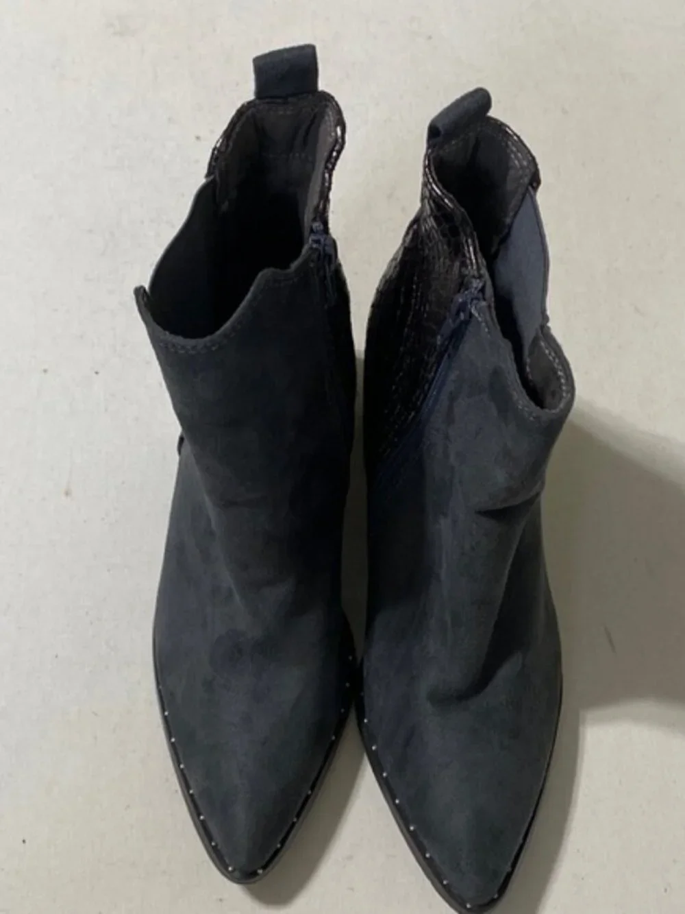 G.C Paris ankle snake print boots women 8 western rodeo festival retro Y2K luxe